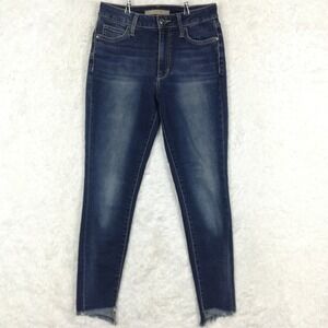 Joe's Womens‎ Jeans Skinny Ankle Blue Denim Suzanne Stone Wash Whiskering 26